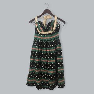 Vintage Betsey Johnson Halter Dress/ Size: 6